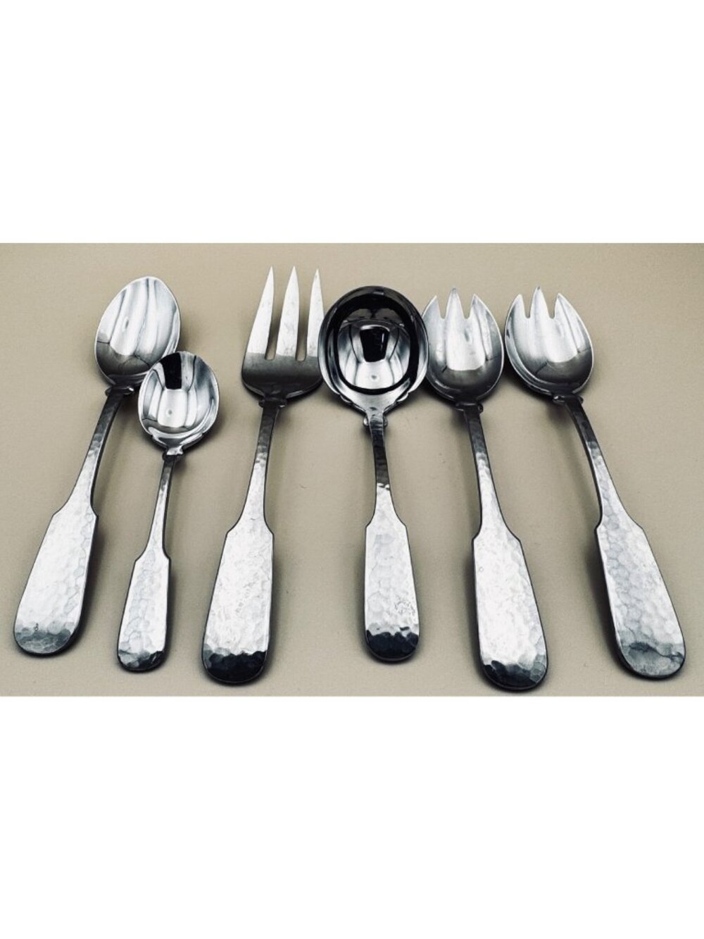 Towle Hammersmith Serving Pieces Ladle Sugar Spoon Meat Fork Hostess Germany